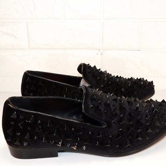 Tallia Treviso Black Velvet Chic Loafers 7.5 M main image 8